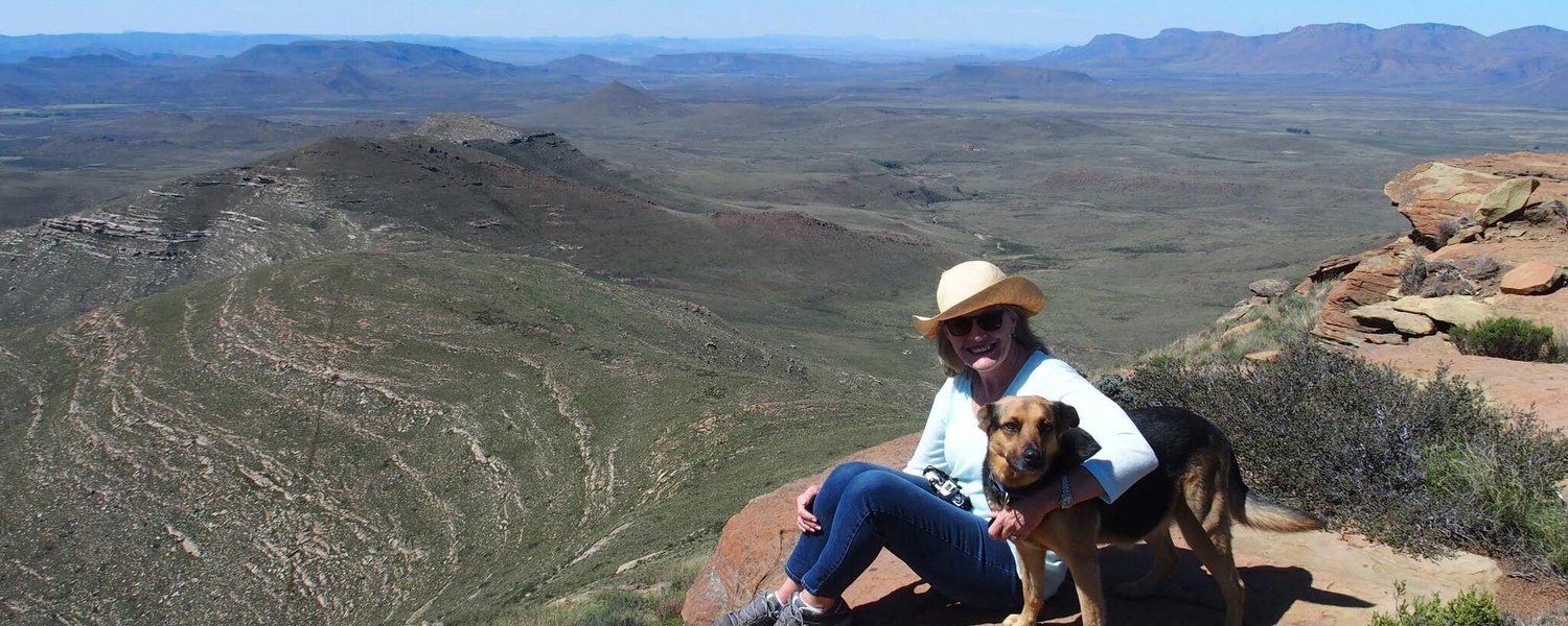 karoo view from mountain top accommodation